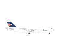 herpa 536714 Airplane Ansett Airlines Boeing 767-200, "Southern Cross Livery - VH-RMD on a Scale of 1:500, Metal Miniature Without pedastal, Model Building, Collectors Edition