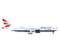 Herpa 539135 Boeing 777-200 British Airways oneworld G-YMMU (1:500)