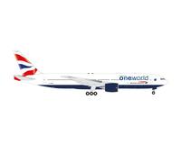 Herpa 539135 Boeing 777-200 British Airways oneworld G-YMMU 1:500 Plane