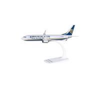 Herpa Wings Snapfit - Ryanair Boeing 737-800 1:200 Diecast Model 609395