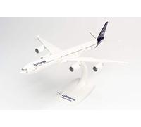 Herpa 612616 Lufthansa Airbus A340-600 Lübeck in Miniature for Crafting, Collecting and as a Gift, Multicoloured
