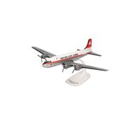 Herpa 614030 Snapfit Douglas DC-4 Swiss Air Lines HB-ILA Genieve(1:125)