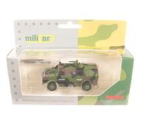 Herpa 746700 ATF Dingo 2"Bundeswehr Feldhäger (FleckCamouflage) in Miniature for Craft Collecting and as a Gift, Camouflage