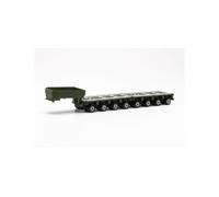 herpa truck model accessories, Goldhofer THP-SL semi-trailer, 1 pc., true to its original scale of 1:87, car model for diorama, model building, miniature model kit, made of plastic