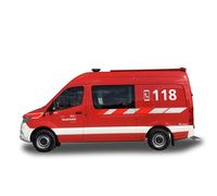 Herpa 949231 - 1/87 Mercedes-Benz 18 Van Regio Fire Brigade Lenzburg