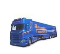 Herpa 952378 - 1/87 Scania CR 20 HD Sliding Floor-SZ Rüegsegger (CH) - New