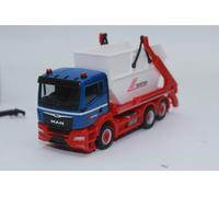 Herpa 956598 Man TGS Nn Absetzmulden Truck 3 Axle Riwatrans 1:87 New IN Boxed