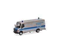 Herpa 98823 1:87 MB T2 Vario Box Polizei Tauchergruppe Wuppertal New