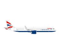 Herpa Airbus A321neo British Airways G-NEOY HA539043 1:500