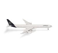 Herpa Aircraft model Lufthansa Airbus A340-600, miniature scale 1:500, collectible, aircraft model without stand, metal