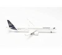 herpa airplane model Airbus A321neo Lufthansa D-AIEG Naumburg, A6-EOT, scale 1:200 - aircraft model for diorama, model building, collector's item, plane without pedestal, made of metal