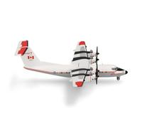 Herpa airplane model Canadian Armed Forces De Havilland Canada CC-132 - Squadron detachment, CFB Lahr, Germany, on a scale of 1:200, metal miniature with pedastal, model building, collectors edition