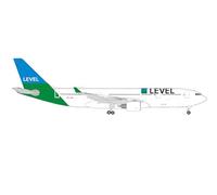 Herpa 537254 - 1/500 Level Airbus A330-200 - New