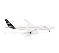 Herpa airplane model Lufthansa Airbus A330-300 on a scale of 1:500, metal miniature without pedastal, model building, collectors edition