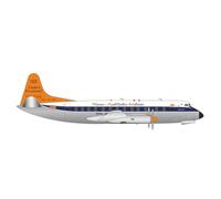 Herpa airplane model TAA Trans Australian Airlines Vickers Viscount 800 - VH-TVQ on a scale of 1 : 200, metal miniature with pedastal, model building, collectors edition