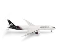 Herpa Boeing 787-9 Dreamliner model aircraft, Aeroméxico new livery