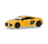 Herpa car model Audi R8 V10 Plus, on a scale of 1:87, plastic miniature, made in Germany, model building, collectors edition