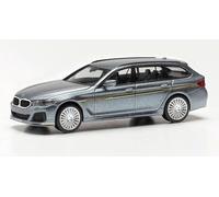 herpa car model BMW Alpina B5 Touring, on a scale of 1:87, plastic miniature, made in Germany, model building, collectors edition