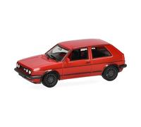 Herpa Car model VW Golf II GTI, tornado red, miniature scale 1:87, collectible, Made in Germany, plastic model