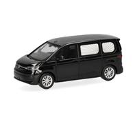 Herpa car model VW Multivan, funeral vehicle, on a scale of 1:87, plastic miniature, made in Germany, model building, collectors edition