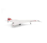 Herpa Concorde model aircraft, British Airways Union Flag livery