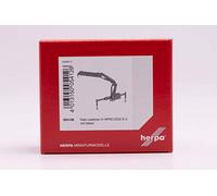 herpa 054126 Hiab Loading Crane X-HIPRO 232 E-3 with Hook, Red Miniature for Crafts, Collecting and as a Gift