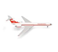 herpa Interflug Ilyushin IL-62M 1:500 Scale Miniature Collectible Model without Base Metal