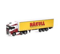 Herpa Iveco S-Way curtainsider semi-trailer truck model in 1:87 scale | True-to-the-original miniature truck model made of plastic for collectors aged 14 and over, Made in Germany
