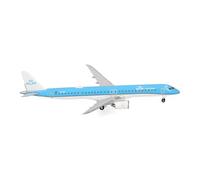 herpa KLM Cityhopper Embraer E195-E2 1:500 Scale Miniature Collectible Model without Base Metal
