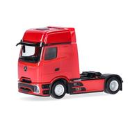 Herpa Mercedes-Benz Actros L ProCabin Gigaspace Truck Model Red Miniature Scale 1:87 Collector's Item Made in Germany Plastic