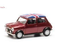 Herpa 431149 Mini Mayfair RH Drive Nightfire Red Metallic U/Jack Roof