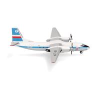 Herpa model aircraft LOT Polish Airlines Antonov AN-24B, miniature in scale 1:200, collector’s item, model without stand, metal