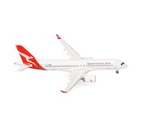Herpa model aircraft QantasLink Airbus A220-300, 1:200 scale miniature, collector’s item, aircraft model without stand, metal