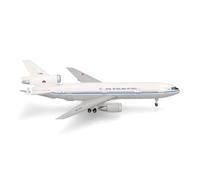 Herpa Model Aircraft Royal Netherlands AF Douglas KDC-10 Extender - 334 Sqn, Eindhoven AB - T-264 "Prins Bernhard", miniature at 1:500 scale, collector's item, aircraft model without stand, metal