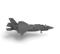 Herpa Model Airplane Belgian Air Component Lockheed Martin F-35A Lightning II - 312th Fighter Squadron, Luke Air Base, miniature scale 1:200, collectible, airplane model without stand, metal
