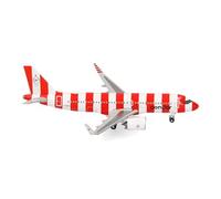 Herpa Model Airplane Condor Airbus A320neo "Passion" - D-ANCZ, miniature scale 1:500, collectible, airplane model without stand, metal