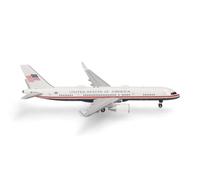 Herpa Model Airplane U.S. Air Force Boeing VC-32 Air Force Two | True-to-scale miniature for aircraft collectors 14+, detailed model building, without stand, metal, scale 1:500