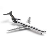 Herpa Model Airplane UPS Airlines Boeing 727-200F, miniature scale 1:500, collectible, airplane model without stand, metal