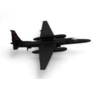Herpa Model Airplane USAF Lockheed U-2S Dragon Lady "Senior Span" - 99th Reconnaissance Sqn, miniature scale 1:200, collectible, airplane model without stand, metal