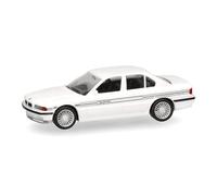 Herpa Model Car BMW Alpina B12 5.7 (E38), miniature at 1:87 scale, collector's item, made in Germany, plastic model