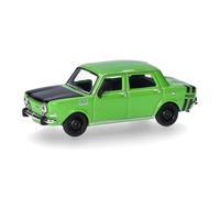 Herpa Model Car Simca Rallye II, yellow-green, miniature scale 1:87, collectible, Made in Germany, plastic model