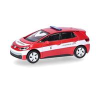 Herpa model car VW ID. 3 "Fire Brigade Nürnberg" (Bavaria/Nürnberg), miniature scale 1:87, collectible, Made in Germany, plastic model