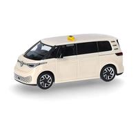 Herpa Model Car VW ID. BUZZ "Taxi", Miniature in 1:87 Scale, Collector's Item, Made in Germany, Plastic Model