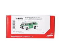 Herpa Model Kit MiniKits VW T3 Bus "Polizei", miniature scale 1:87, collectible, model kit, plastic