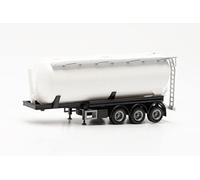 Herpa single-parts service, Feldbinder silo trailer 42 m³, 1 piece, on a scale of 1 : 87, model building, plastic miniature model for handicraft work