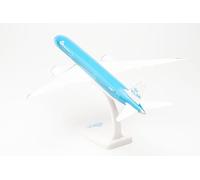 herpa Snap-fit airplane model KLM Boeing 787-9 Dreamliner - PH-BHP Tulp/Tulip on scale of 1:200, plastic miniature with pedastal, model building, collectors edition