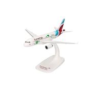 herpa Snap-Fit Eurowings Airbus A319 Styria Miniature 1:200 Scale Collectible Model with Base Plastic