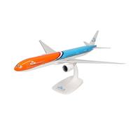 Herpa Snap-Fit model aircraft KLM Boeing 777-300ER 'Orange Pride' - PH-BVA 'Nationaal Park De Hoge Veluwe', 1:200 scale miniature, collector’s item, model with stand, plastic