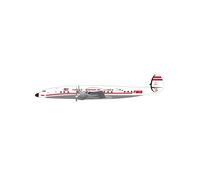 Herpa model aircraft TWA Trans World Airlines Lockheed L-1049G Super Constellation - N7104C, miniature in scale 1:125, collector’s item, model without stand, plastic
