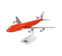 Herpa Collectable Snapfit Model 614146 Boeing 747-100 Braniff International 1:250 with Base